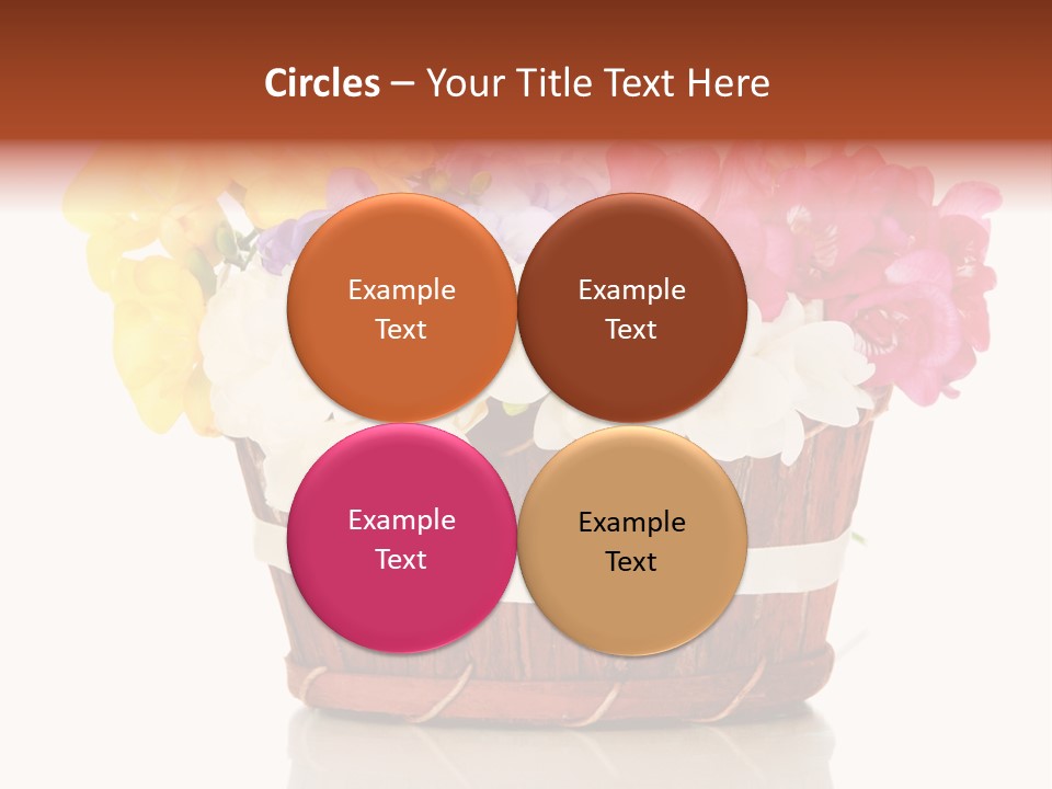 Horticulture Spring White PowerPoint Template