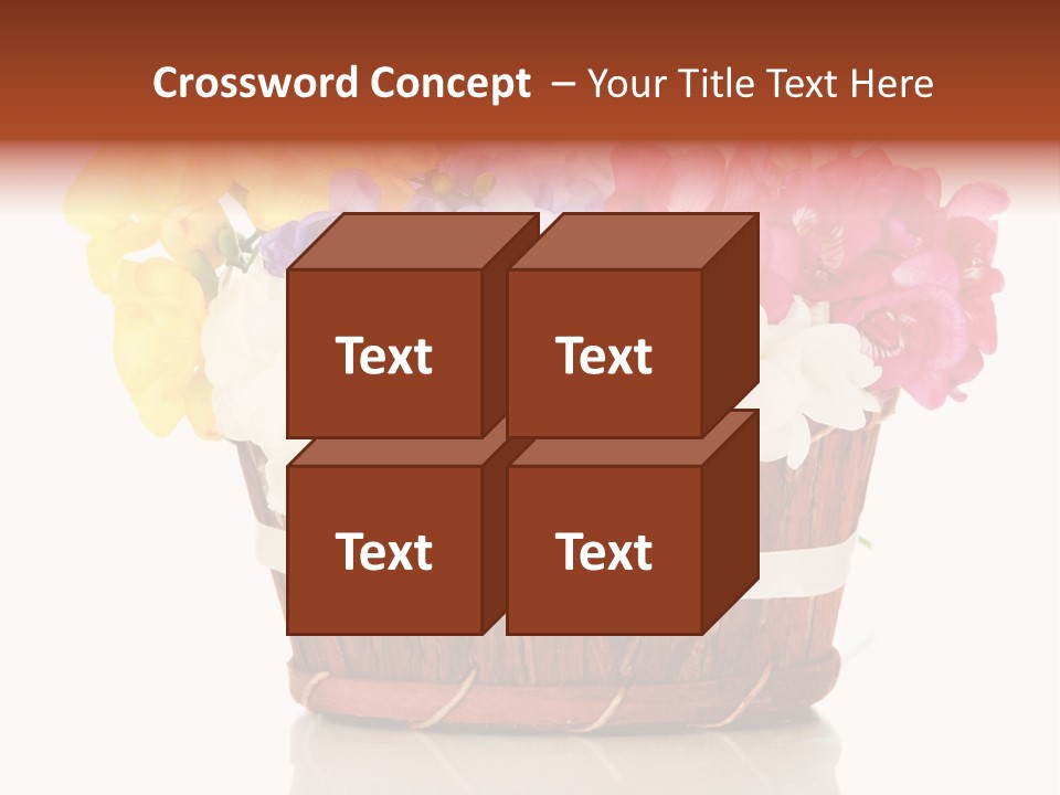 Horticulture Spring White PowerPoint Template