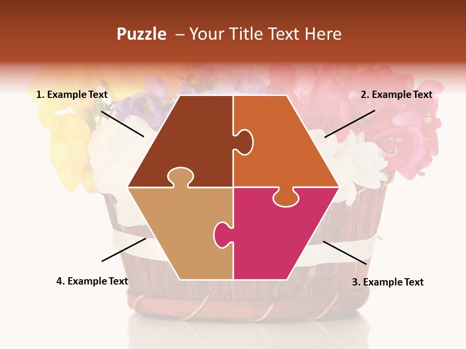 Horticulture Spring White PowerPoint Template