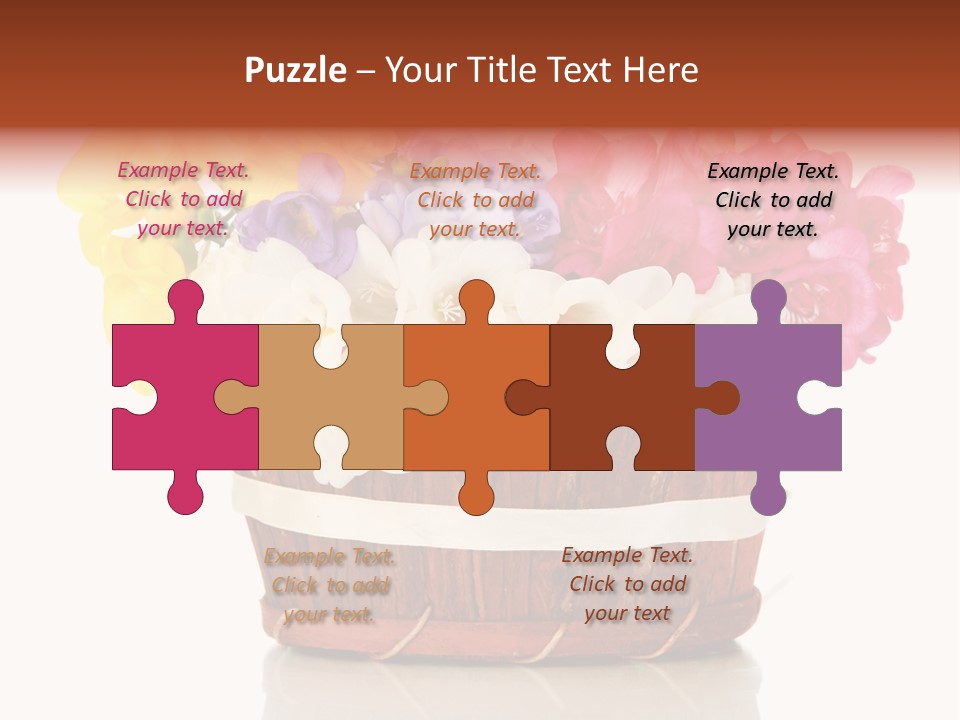 Horticulture Spring White PowerPoint Template