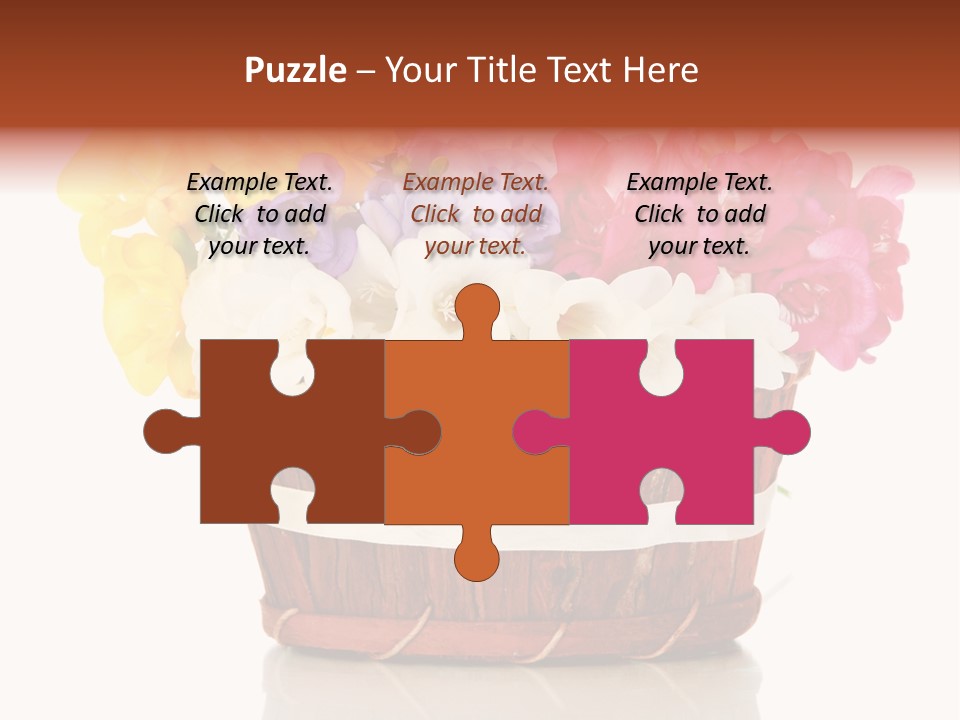 Horticulture Spring White PowerPoint Template