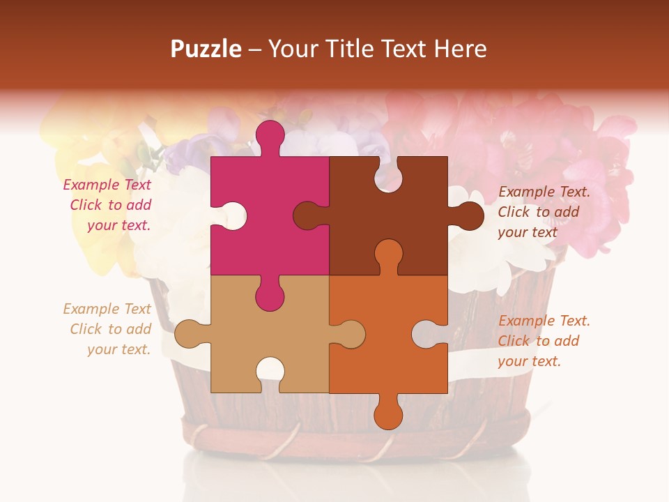 Horticulture Spring White PowerPoint Template