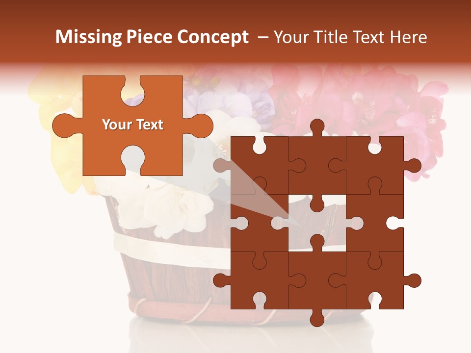 Horticulture Spring White PowerPoint Template