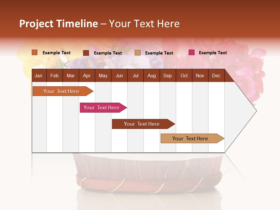 Horticulture Spring White PowerPoint Template