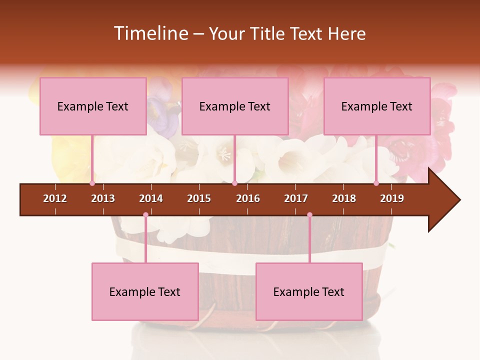 Horticulture Spring White PowerPoint Template