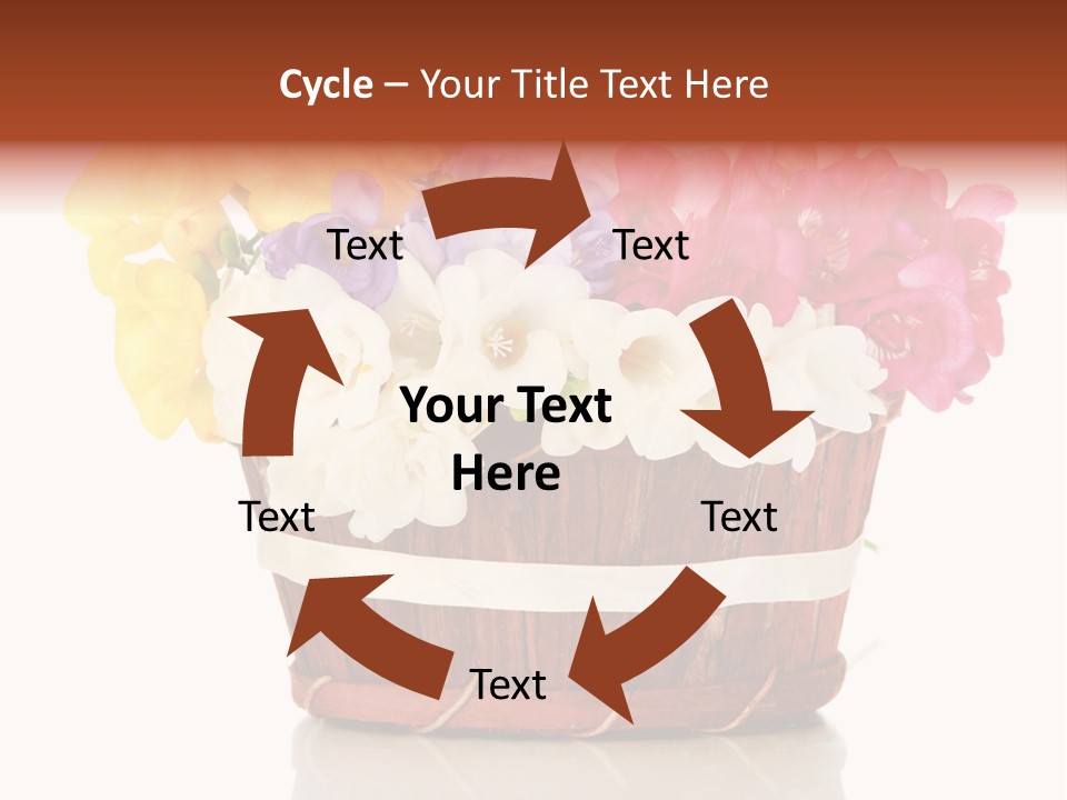 Horticulture Spring White PowerPoint Template