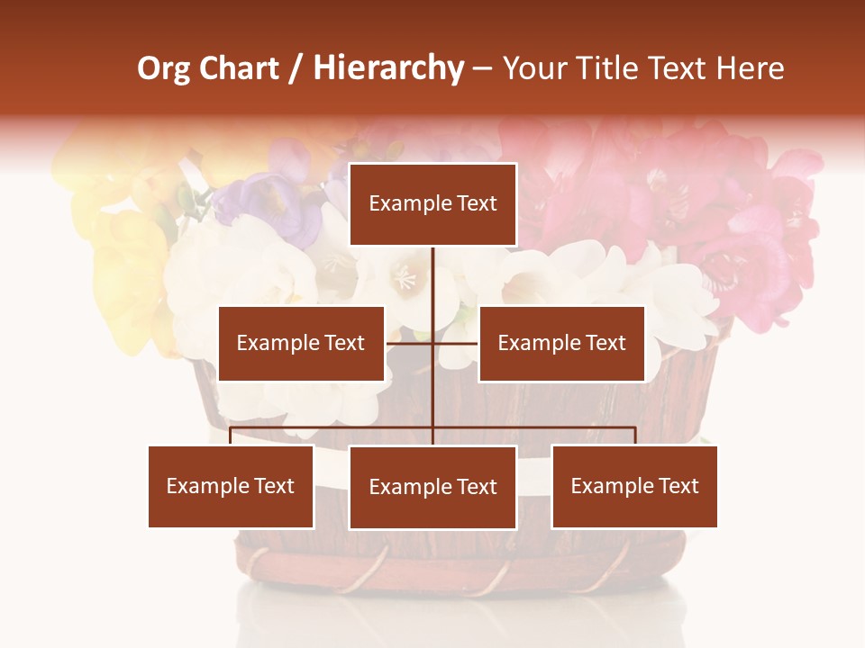 Horticulture Spring White PowerPoint Template