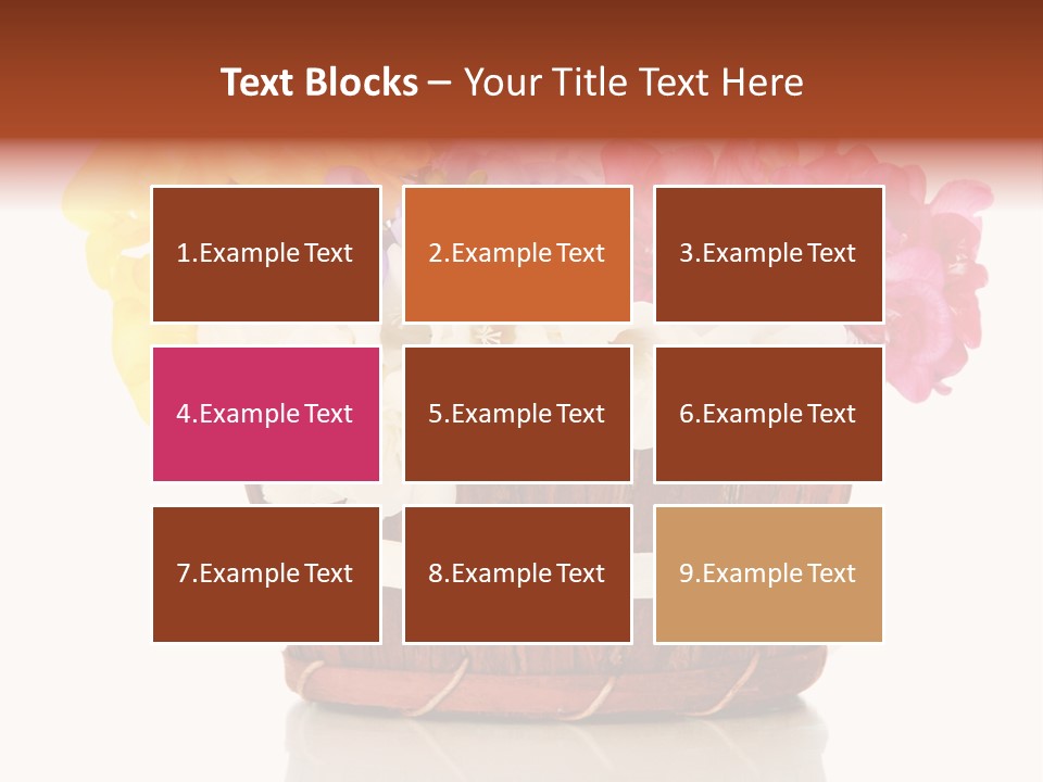 Horticulture Spring White PowerPoint Template