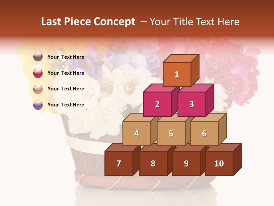 Horticulture Spring White PowerPoint Template