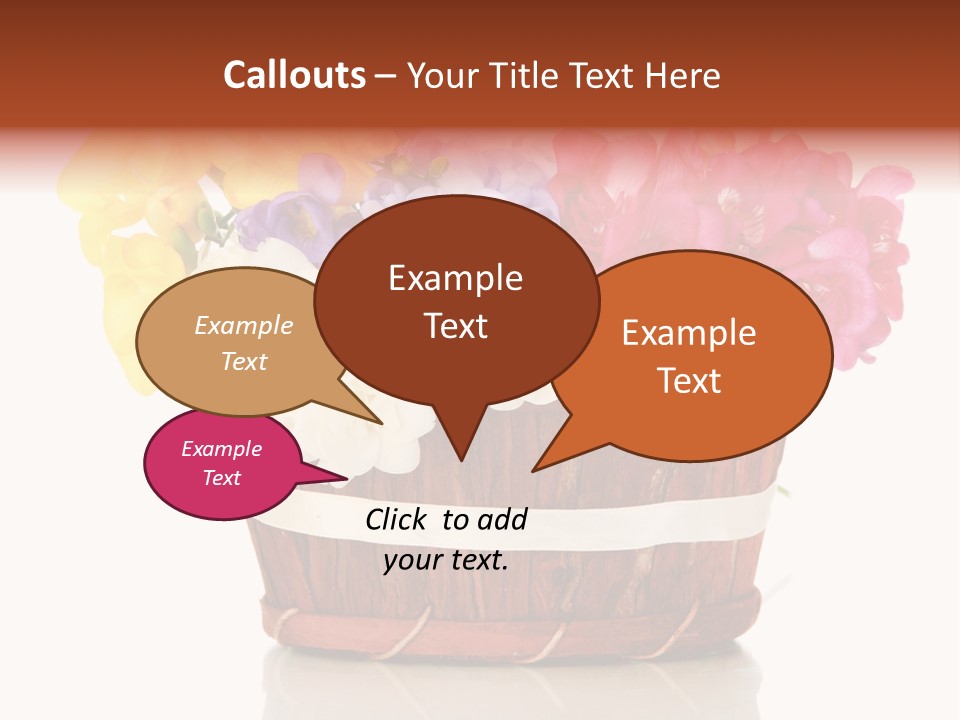 Horticulture Spring White PowerPoint Template