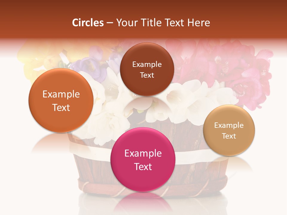 Horticulture Spring White PowerPoint Template