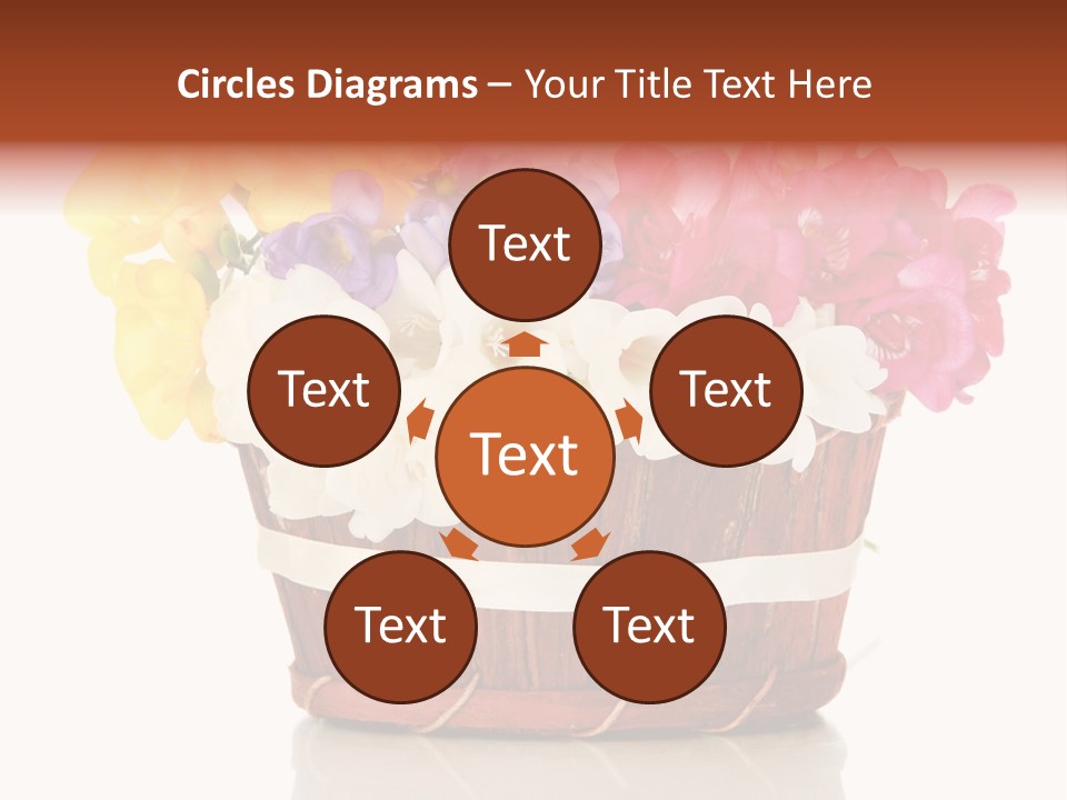 Horticulture Spring White PowerPoint Template