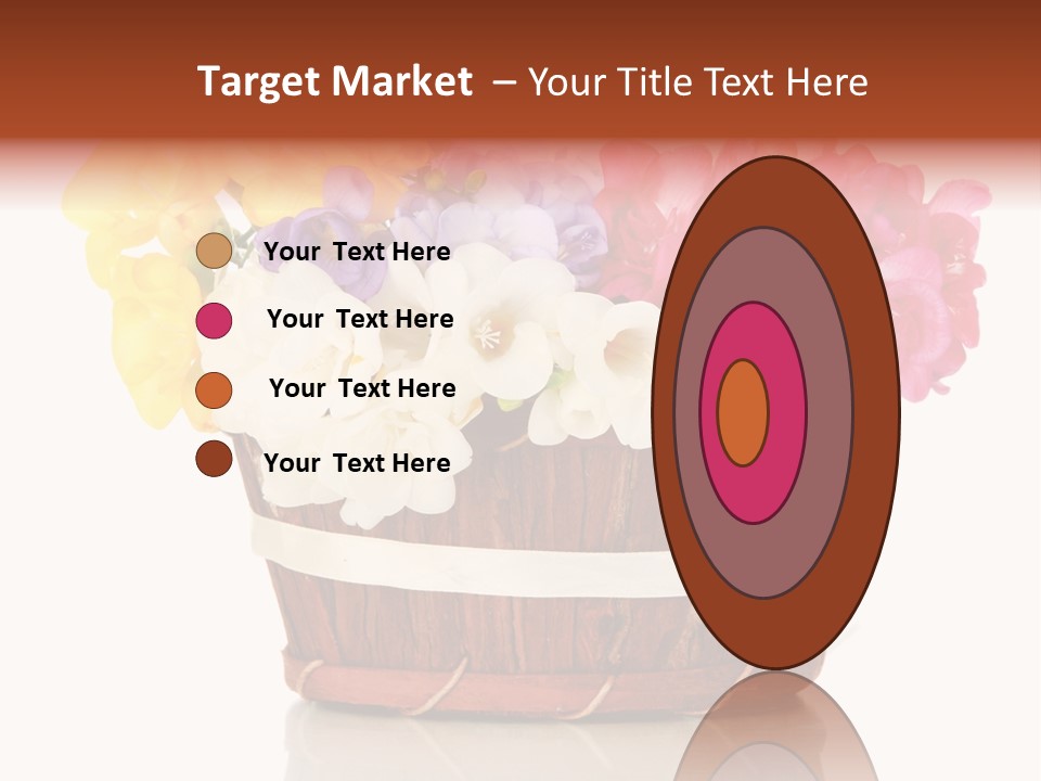 Horticulture Spring White PowerPoint Template