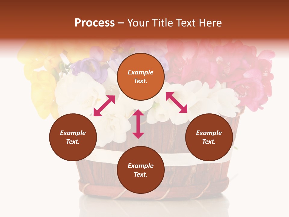 Horticulture Spring White PowerPoint Template
