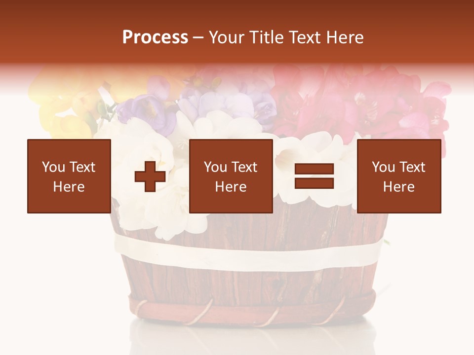 Horticulture Spring White PowerPoint Template