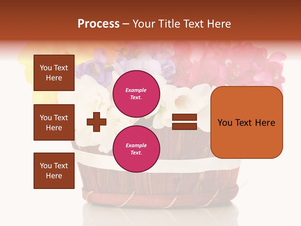 Horticulture Spring White PowerPoint Template