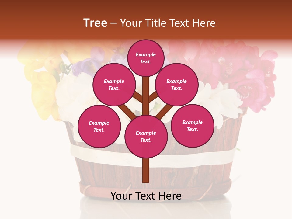 Horticulture Spring White PowerPoint Template