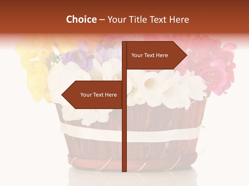 Horticulture Spring White PowerPoint Template