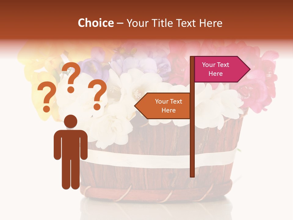 Horticulture Spring White PowerPoint Template