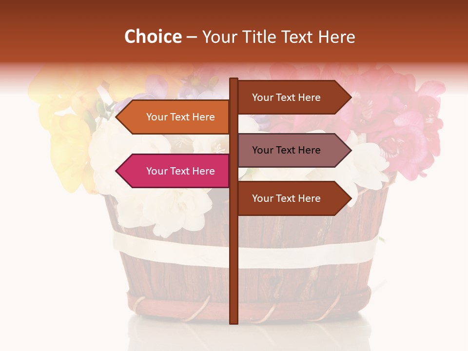 Horticulture Spring White PowerPoint Template