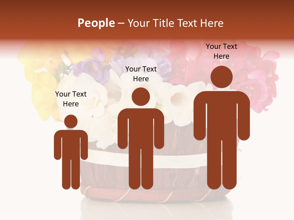 Horticulture Spring White PowerPoint Template