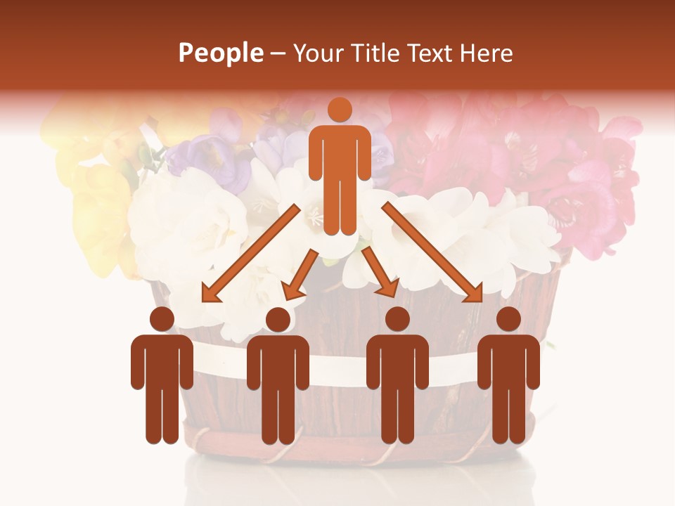 Horticulture Spring White PowerPoint Template