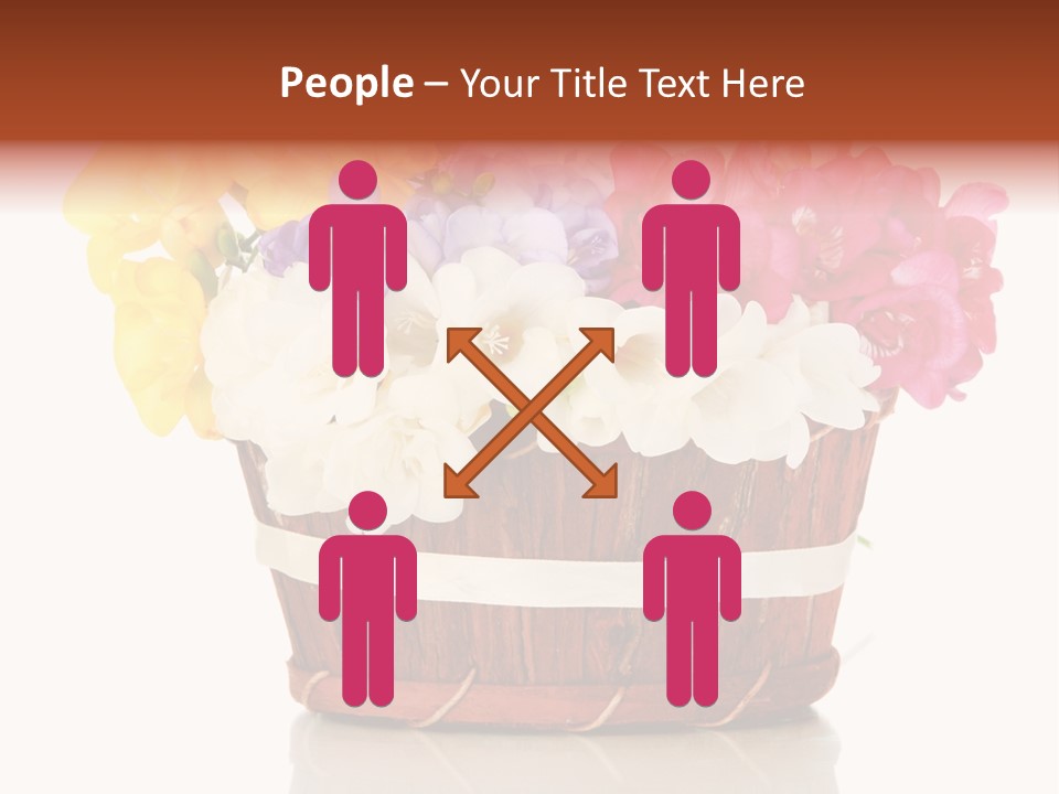 Horticulture Spring White PowerPoint Template