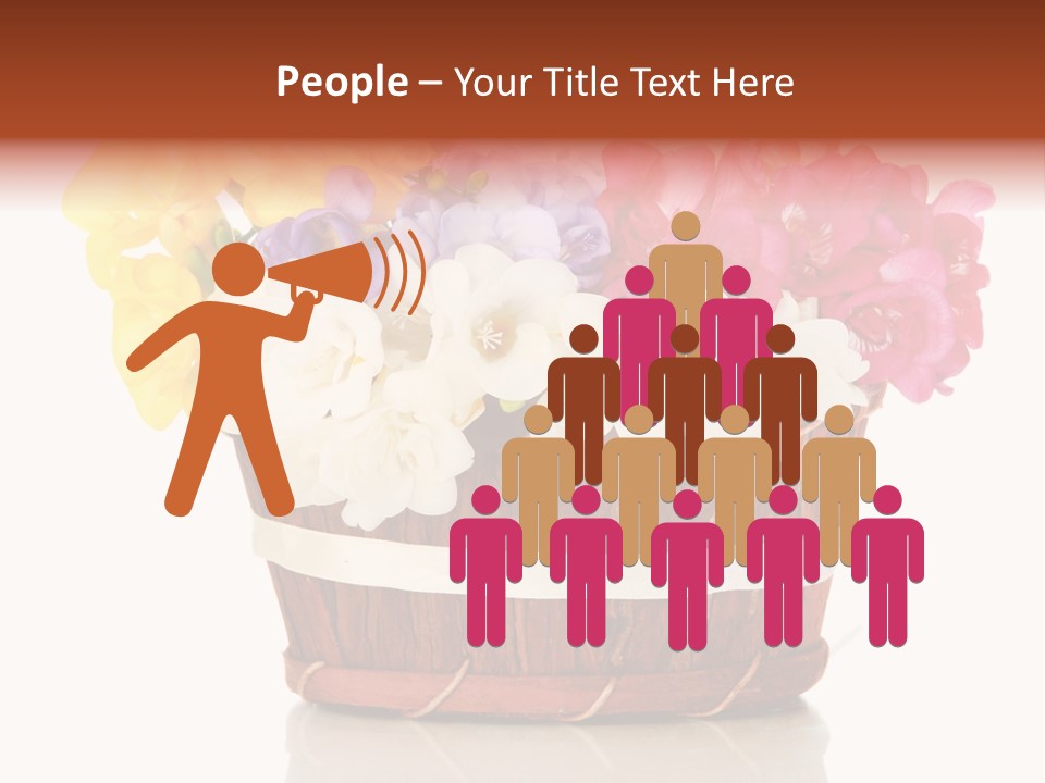 Horticulture Spring White PowerPoint Template