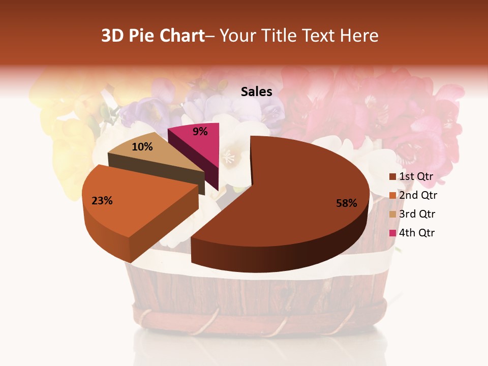Horticulture Spring White PowerPoint Template