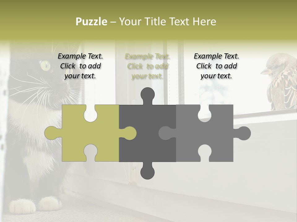 Three Expression Hypnosis PowerPoint Template