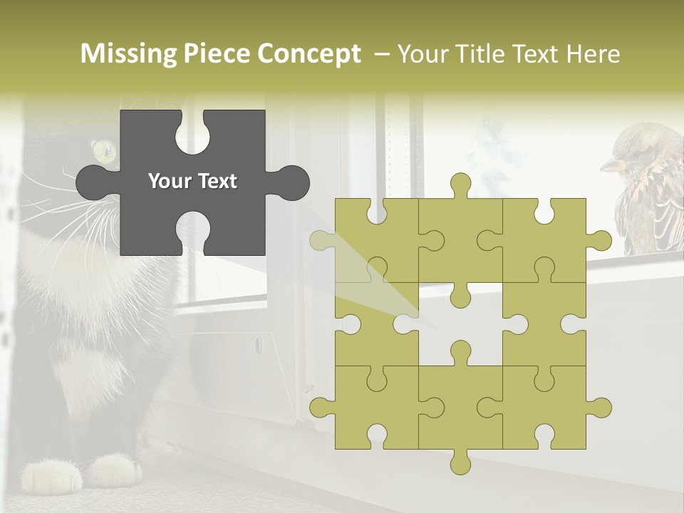 Three Expression Hypnosis PowerPoint Template