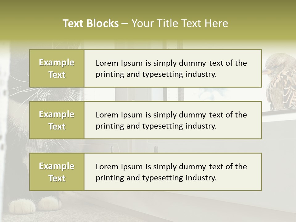Three Expression Hypnosis PowerPoint Template