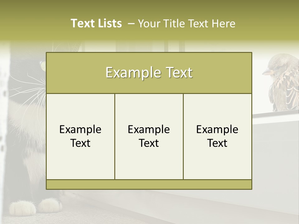 Three Expression Hypnosis PowerPoint Template