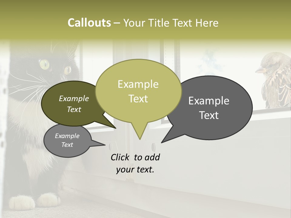 Three Expression Hypnosis PowerPoint Template