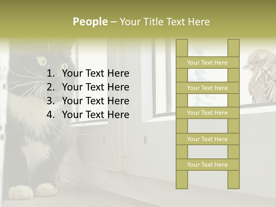 Three Expression Hypnosis PowerPoint Template
