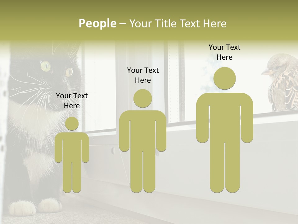 Three Expression Hypnosis PowerPoint Template