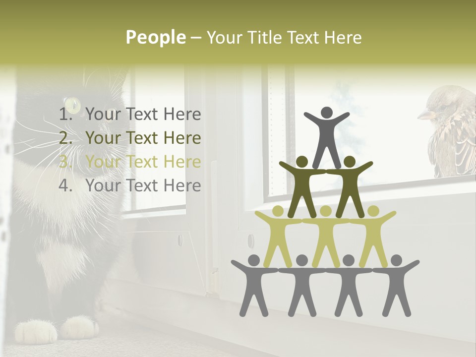 Three Expression Hypnosis PowerPoint Template