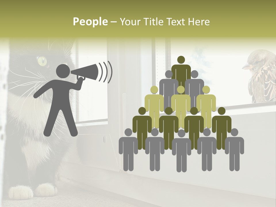 Three Expression Hypnosis PowerPoint Template