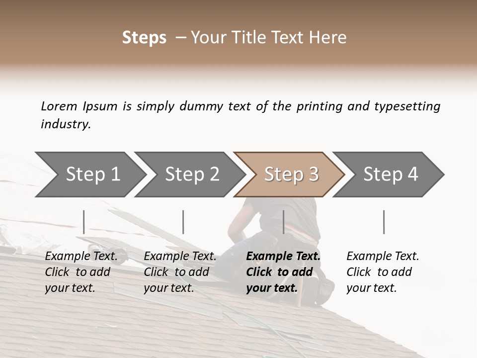 Workman Work Tool PowerPoint Template