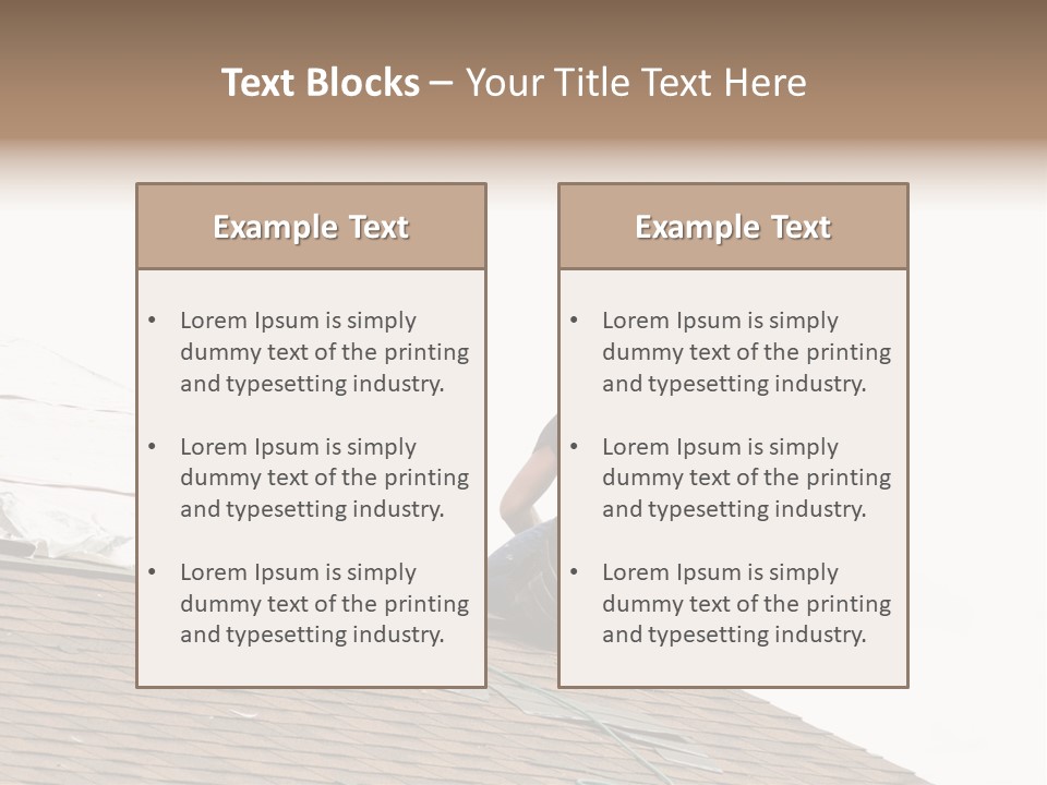 Workman Work Tool PowerPoint Template