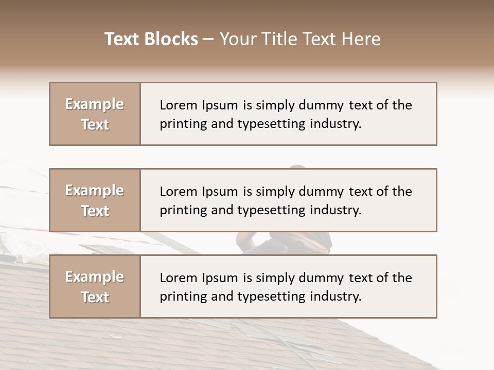 Workman Work Tool PowerPoint Template