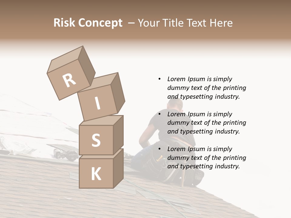 Workman Work Tool PowerPoint Template