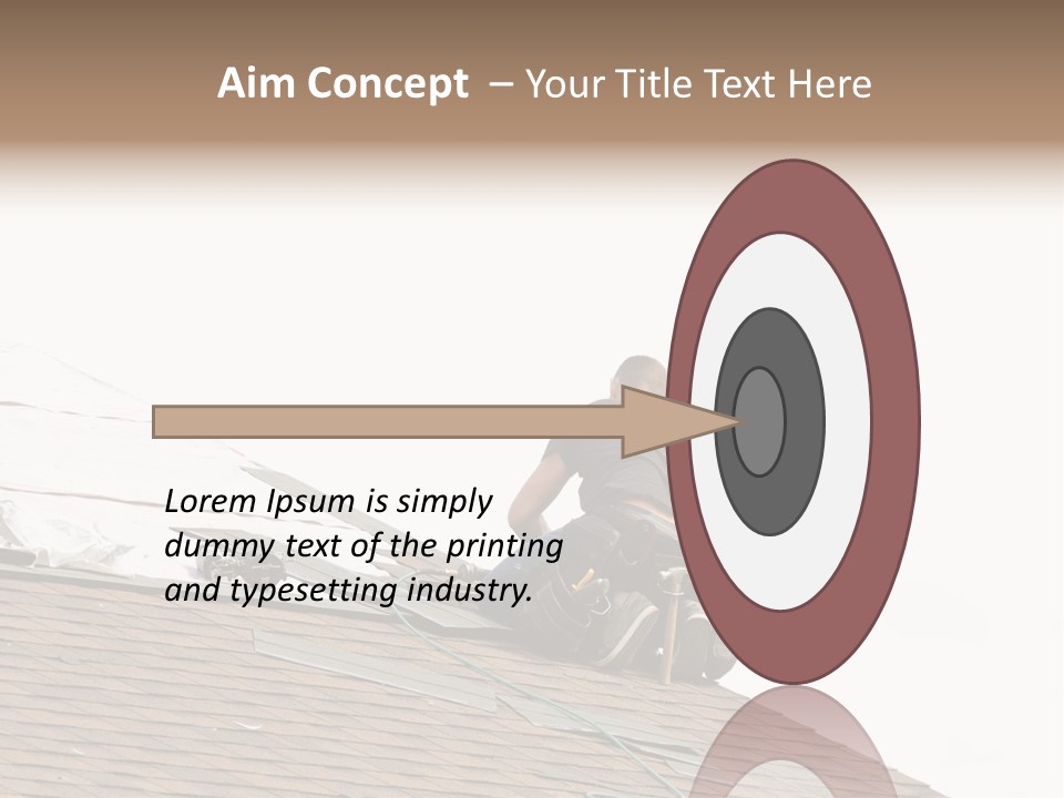 Workman Work Tool PowerPoint Template