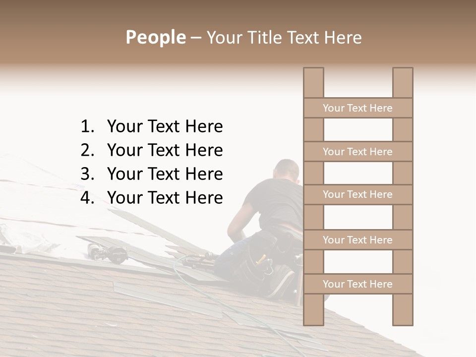 Workman Work Tool PowerPoint Template