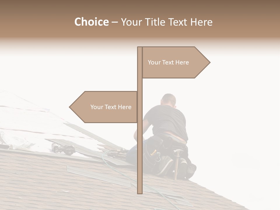 Workman Work Tool PowerPoint Template