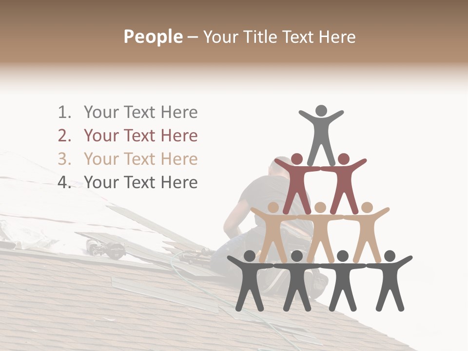 Workman Work Tool PowerPoint Template