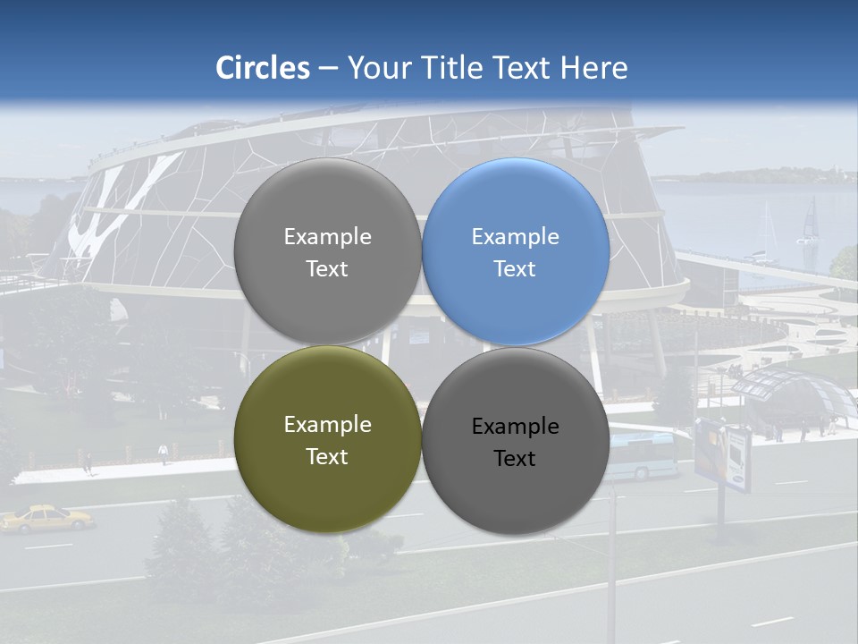 Organic D Model Structure PowerPoint Template