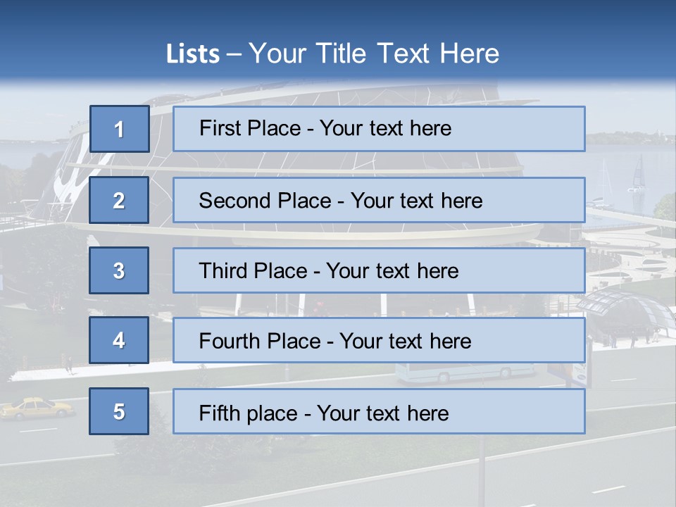 Organic D Model Structure PowerPoint Template