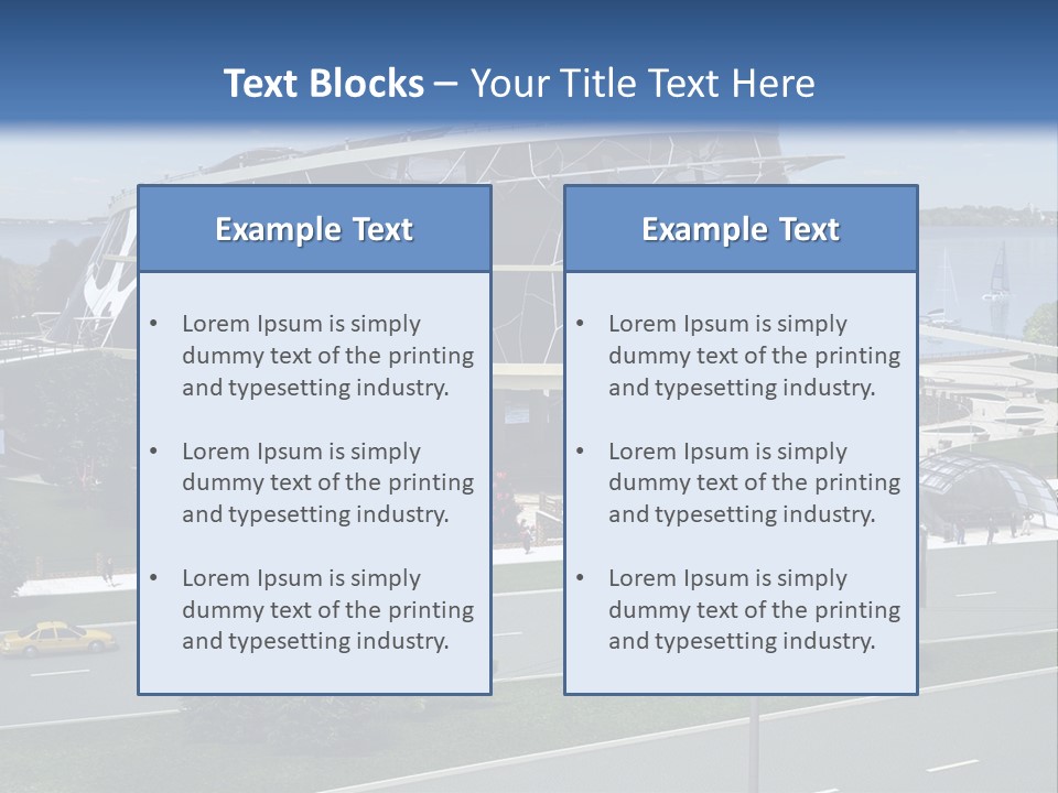 Organic D Model Structure PowerPoint Template