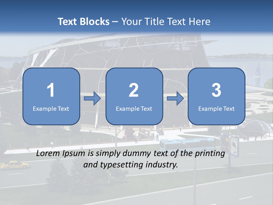 Organic D Model Structure PowerPoint Template